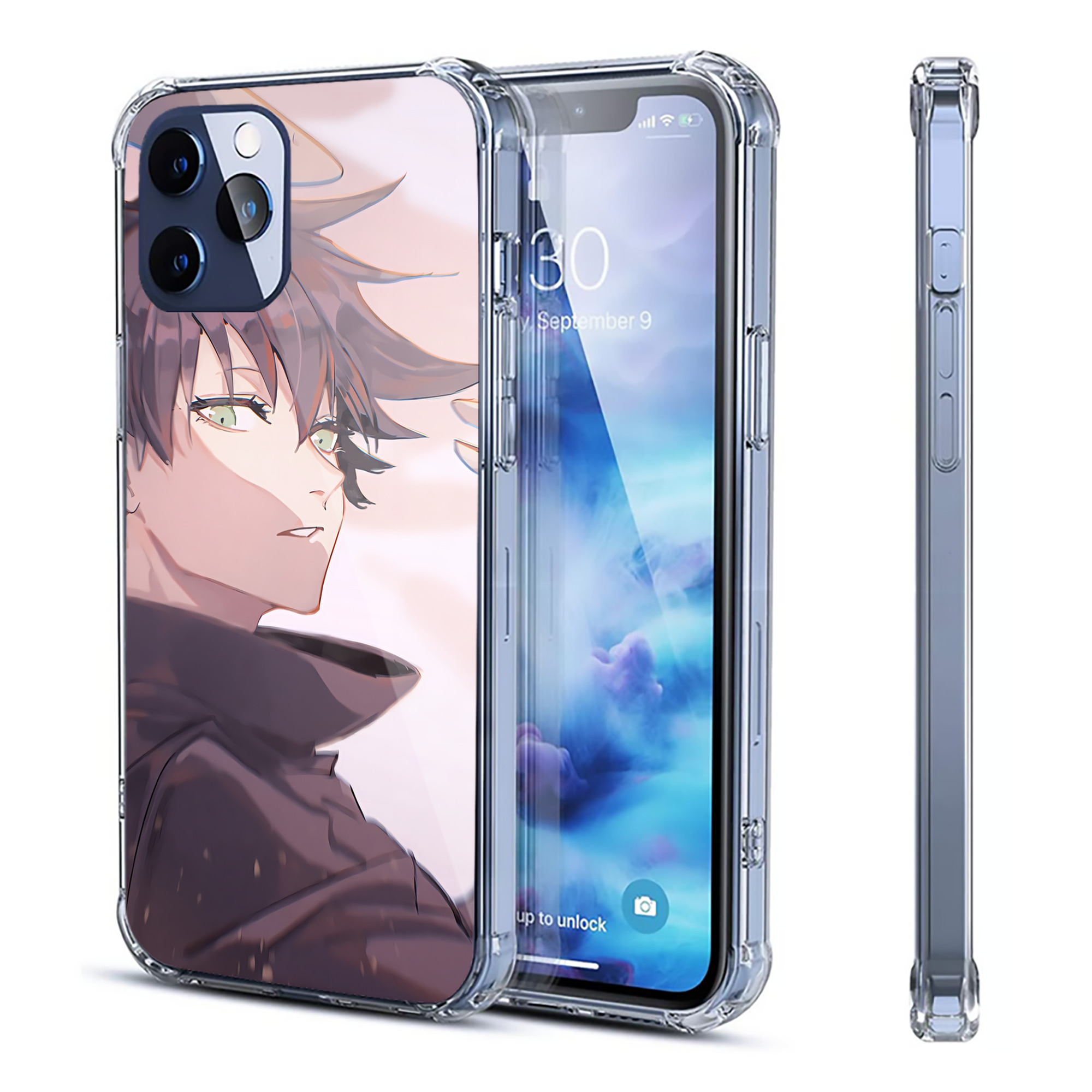（画像用） SPY×FAMILY间谍家家酒 【iPhone 12シリーズ対応】透明スマホケース（クリアソフトケース）